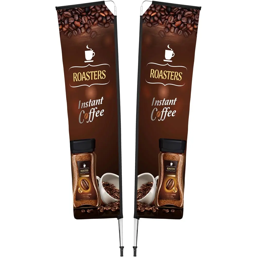 Legend 3m Telescopic Double-Sided Flying Banner