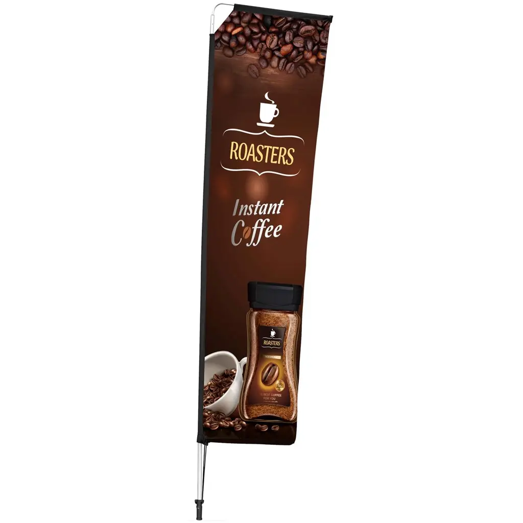 Legend 3m Telescopic Double-Sided Flying Banner