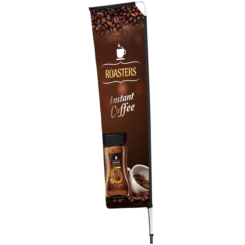 Legend 3m Telescopic Double-Sided Flying Banner