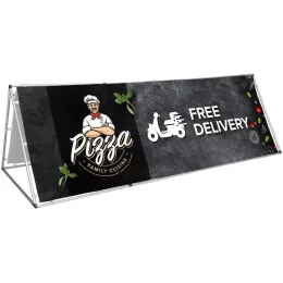 Ovation A-Frame With Fabric Print - 3m x 1m