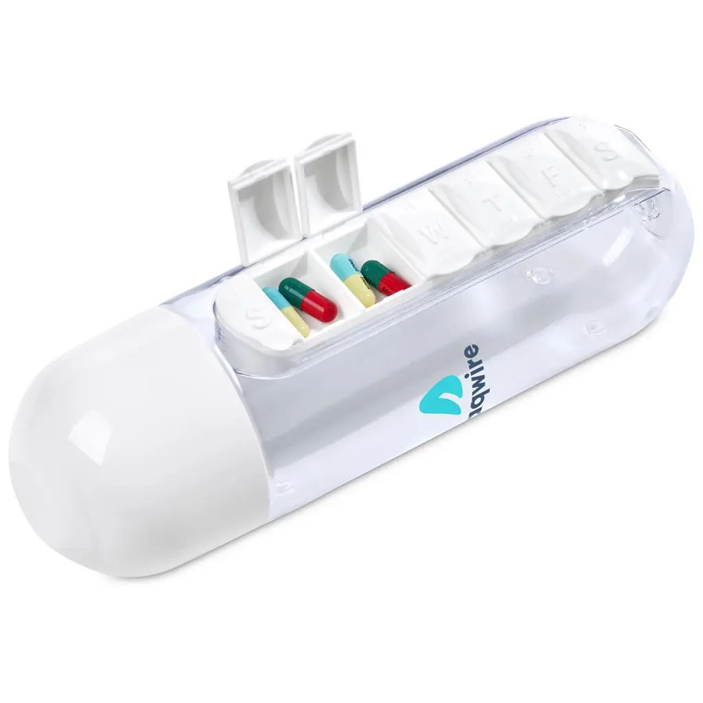 Altitude Vita-Stream Pill Box Plastic Water Bottle