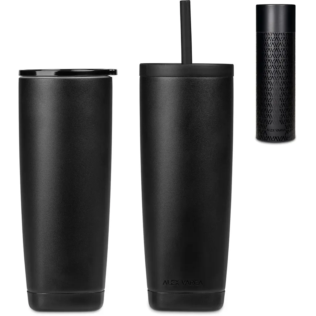 Alex Varga Aurelian 2-In-1 Stainless Steel Vacuum Tumbler