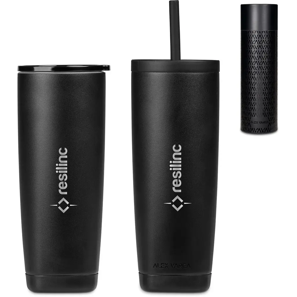 Alex Varga Aurelian 2-In-1 Stainless Steel Vacuum Tumbler
