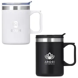 Kooshty Angelo Stainless Steel & Plastic Double-Wall Mug
