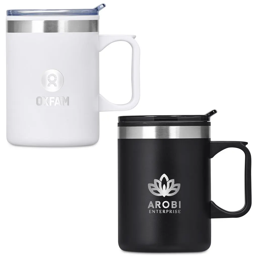 Kooshty Angelo Stainless Steel & Plastic Double-Wall Mug