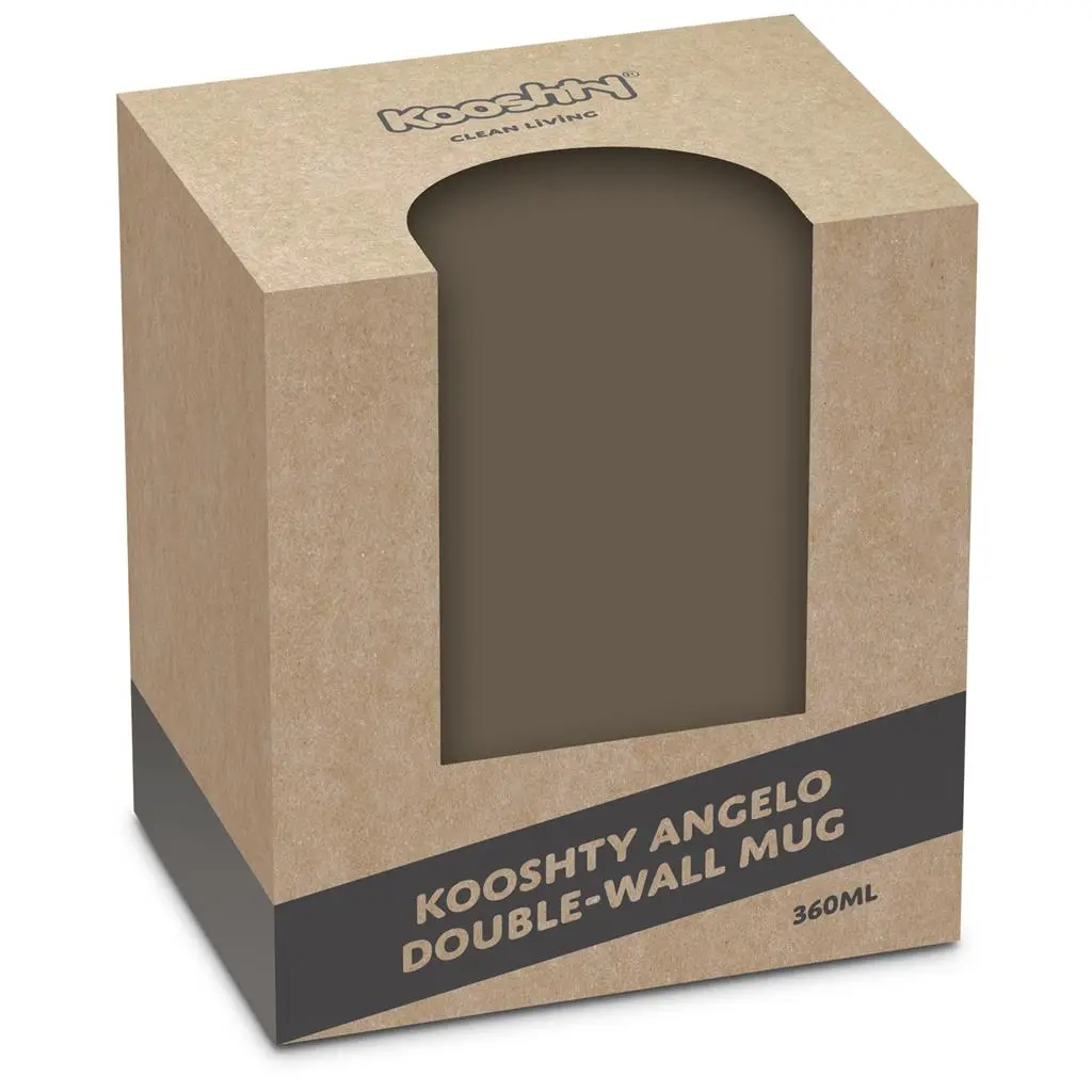 Kooshty Angelo Stainless Steel & Plastic Double-Wall Mug