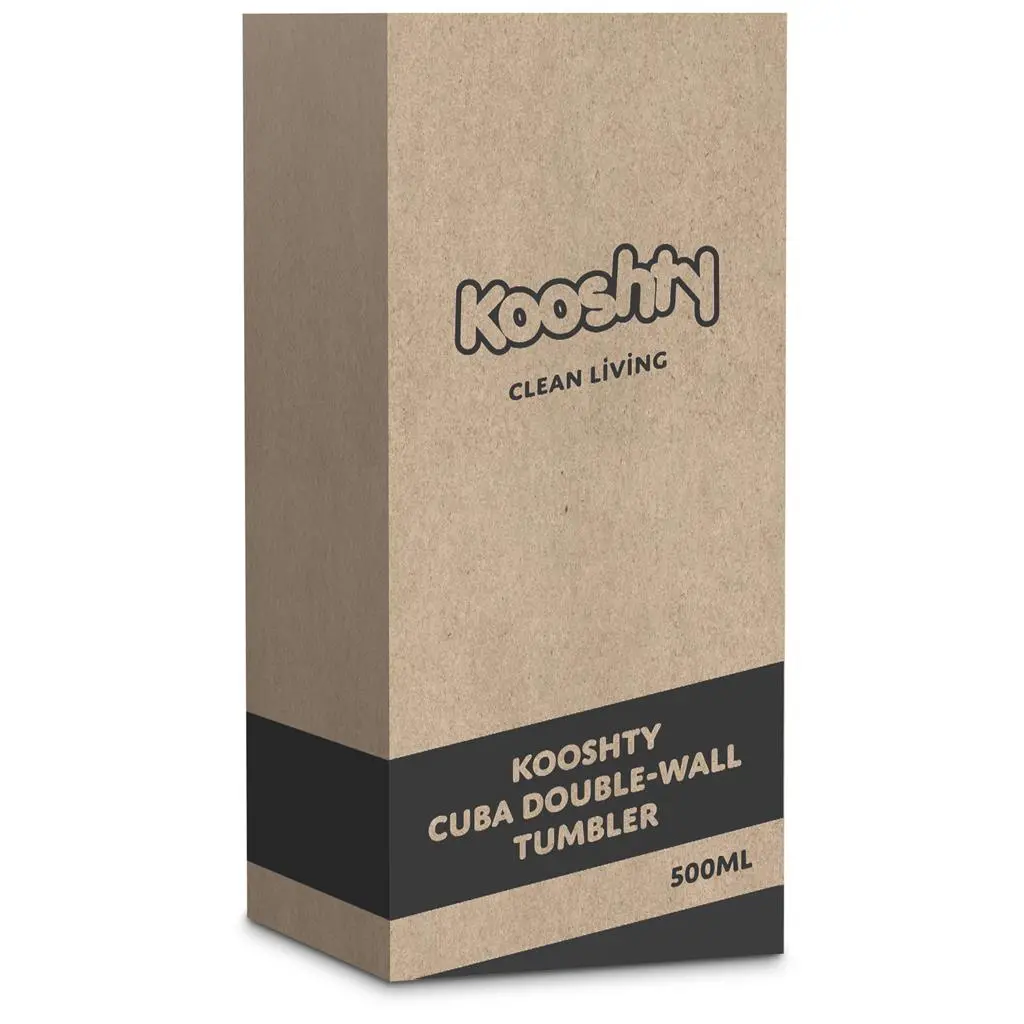 Kooshty Cuba Plastic Double-Wall Tumbler