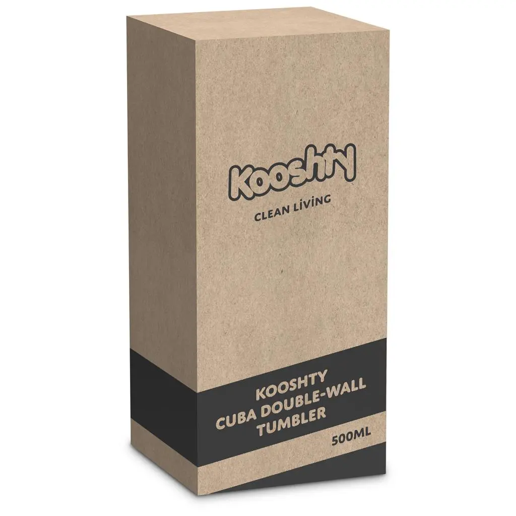 Kooshty Cuba Plastic Double-Wall Tumbler