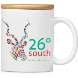 Okiyo Sozo Bamboo & Ceramic Sublimation Coffee Mug