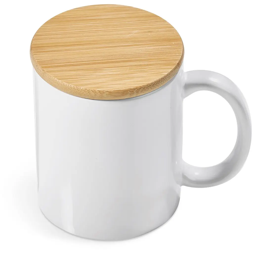 Okiyo Sozo Bamboo & Ceramic Sublimation Coffee Mug