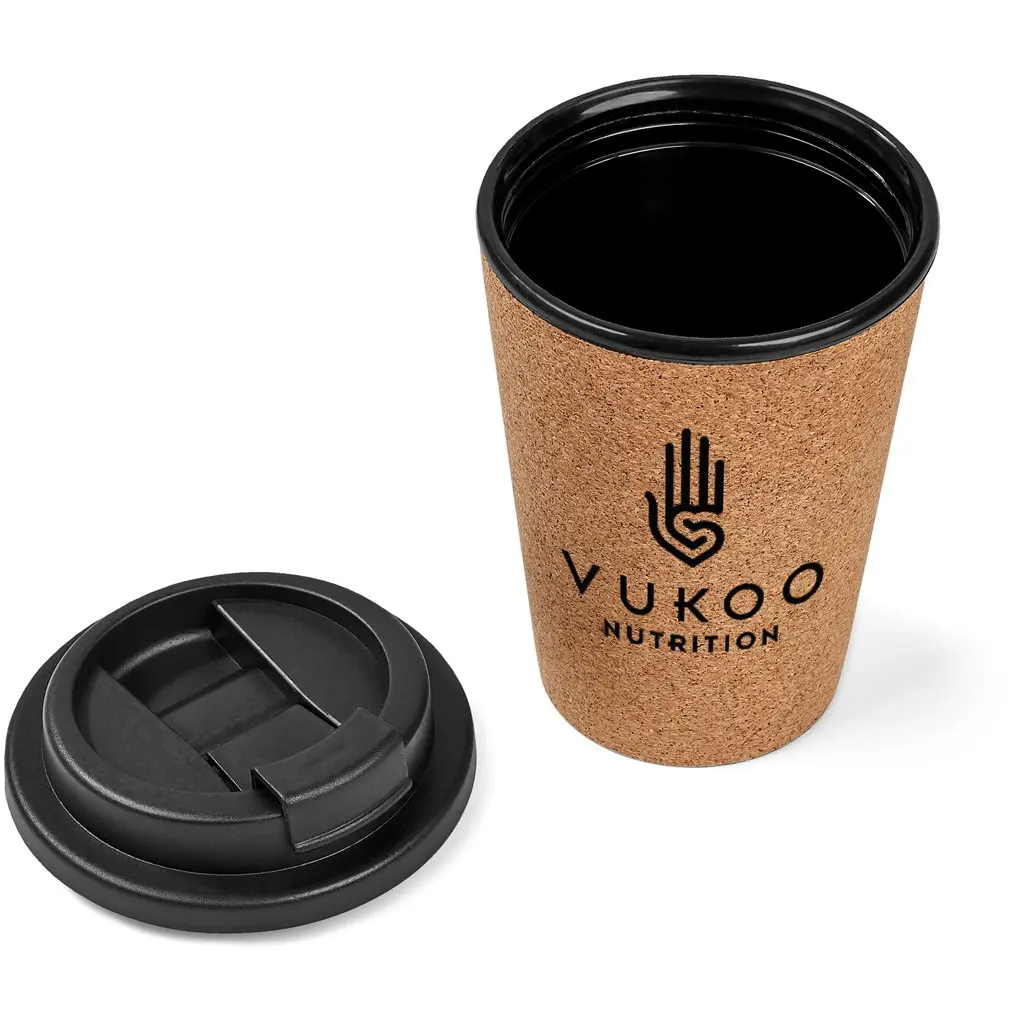 Okiyo Joki Cork & Wheat Straw Double-Wall Tumbler