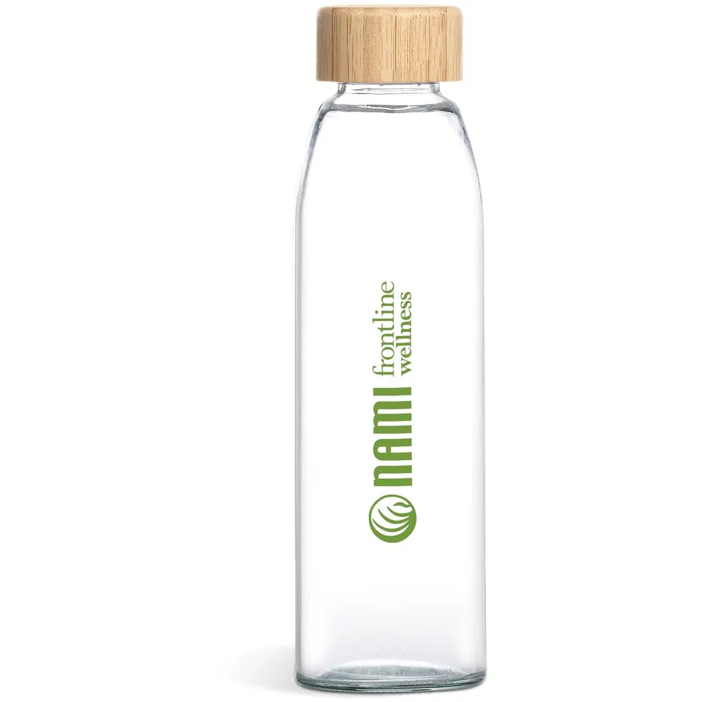 Okiyo Wabi-Sabi Glass Water Bottle