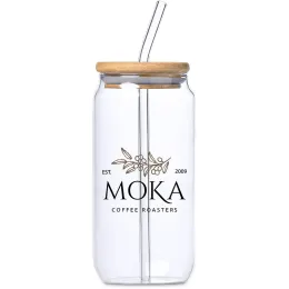 Okiyo Natsu Glass & Bamboo Tumbler & Straw