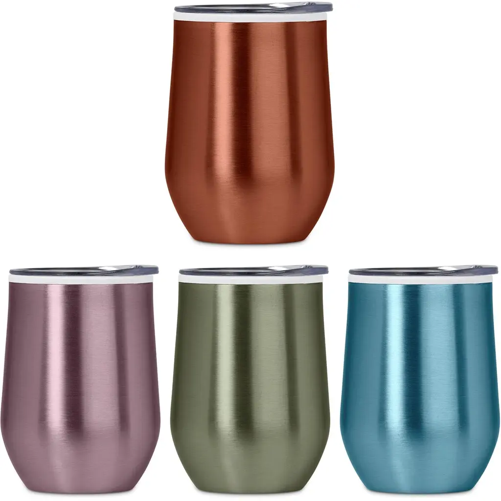 Serendipio Vogue Madison Stainless Steel & Plastic Double-Wall Tumbler