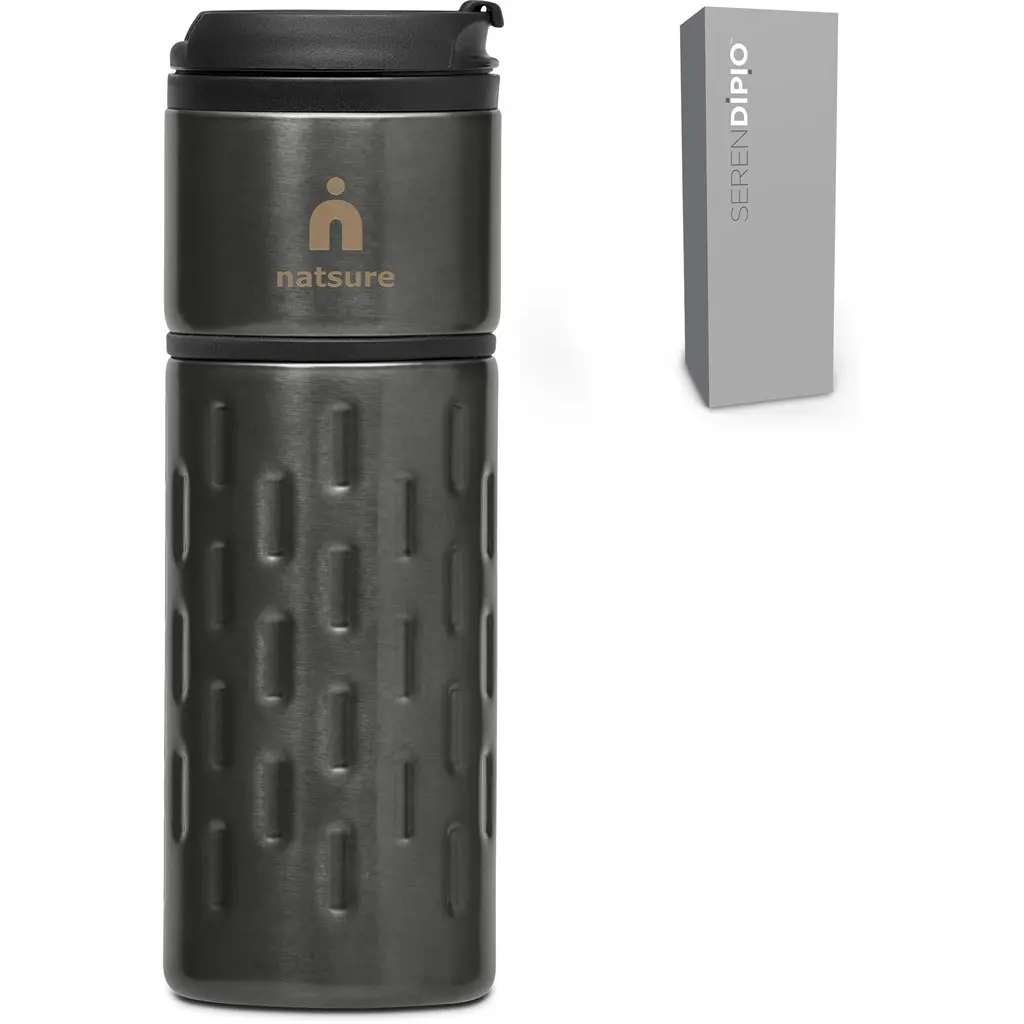 Serendipio Binary Stainless Steel & Plastic Double-Wall Tumbler