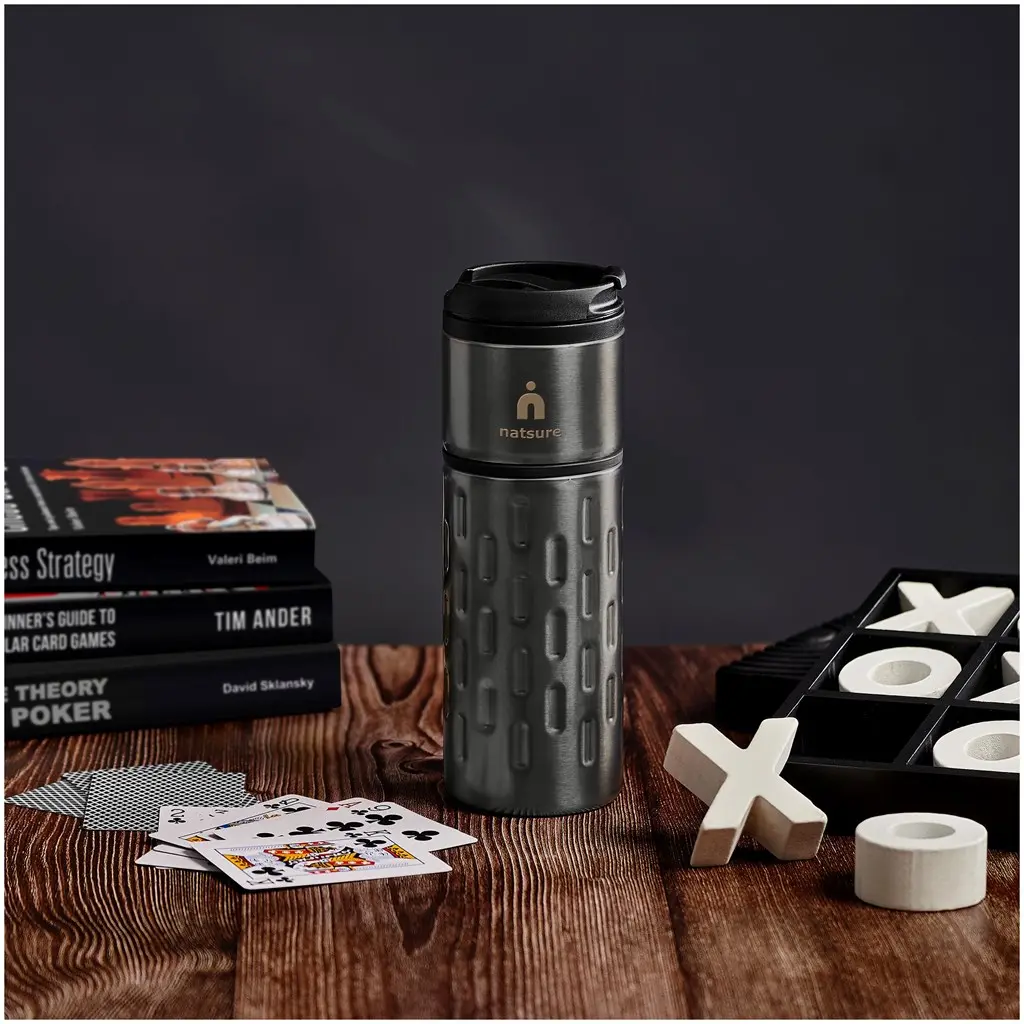 Serendipio Binary Stainless Steel & Plastic Double-Wall Tumbler