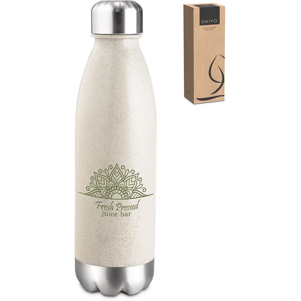 Okiyo Kimi Wheat Straw Water Bottle