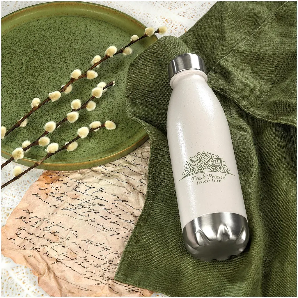 Okiyo Kimi Wheat Straw Water Bottle
