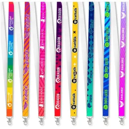 Altitude Snap Hook Clip Sublimation Petersham Lanyard - Single Side Print