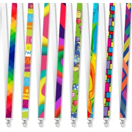 Altitude Snap Hook Clip Sublimation Satin Lanyard - Single Side Print