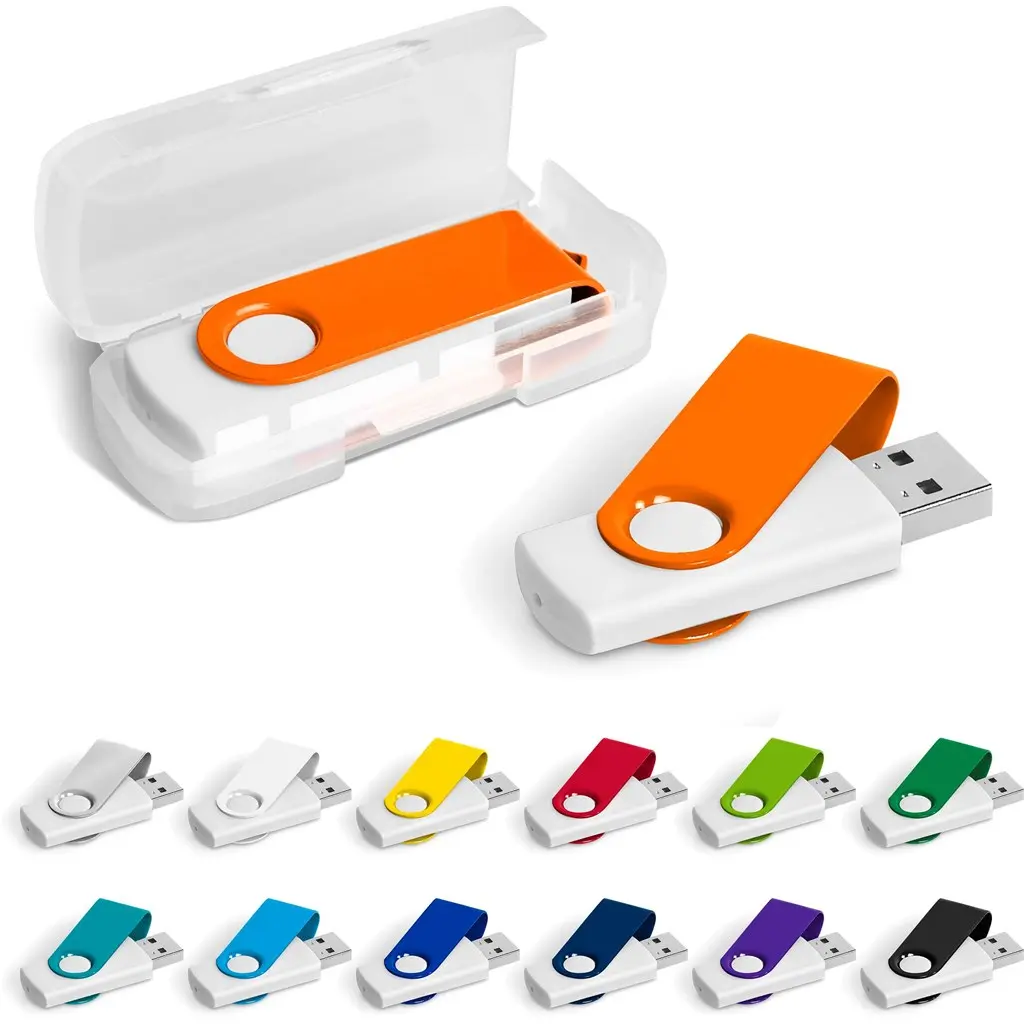 Axis Gyro White Flash Drive 32GB
