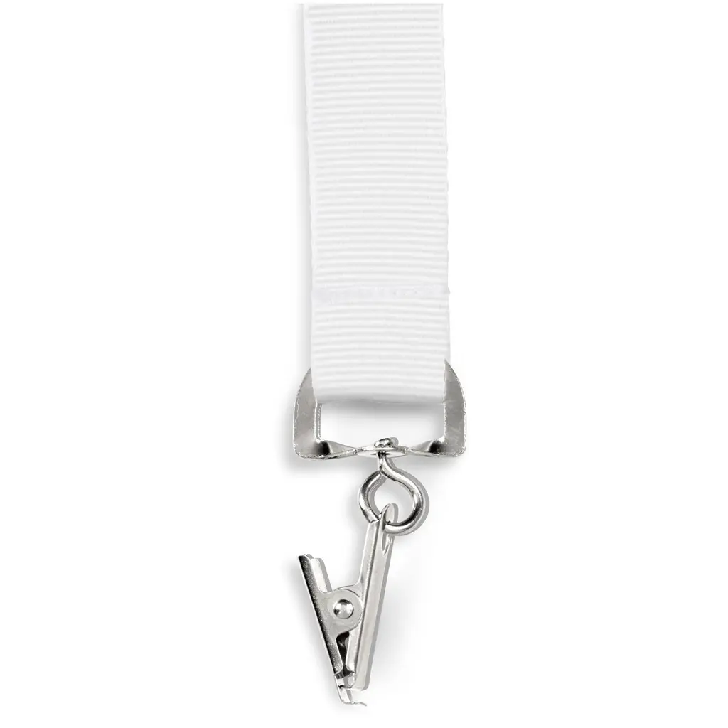 Altitude Crocodile Clip Sublimation Satin Lanyard - Double Sided Print