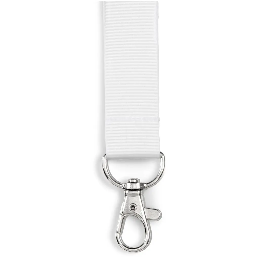 Altitude Snap Hook Clip Sublimation Satin Lanyard - Double Sided Print