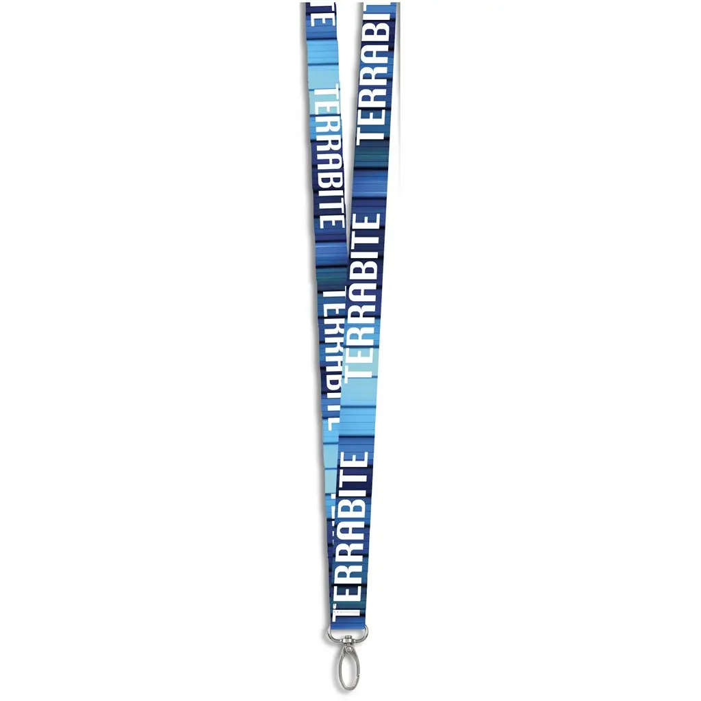 Altitude Lobster Clip Sublimation Satin Lanyard - Double Sided Print