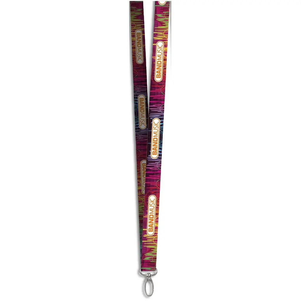 Altitude Lobster Clip Sublimation Satin Lanyard - Double Sided Print