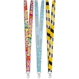 Altitude Snap Hook Clip Sublimation Petersham Lanyard - Double Sided Print