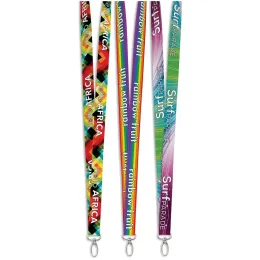 Altitude Lobster Clip Sublimation Petersham Lanyard - Double Sided Print