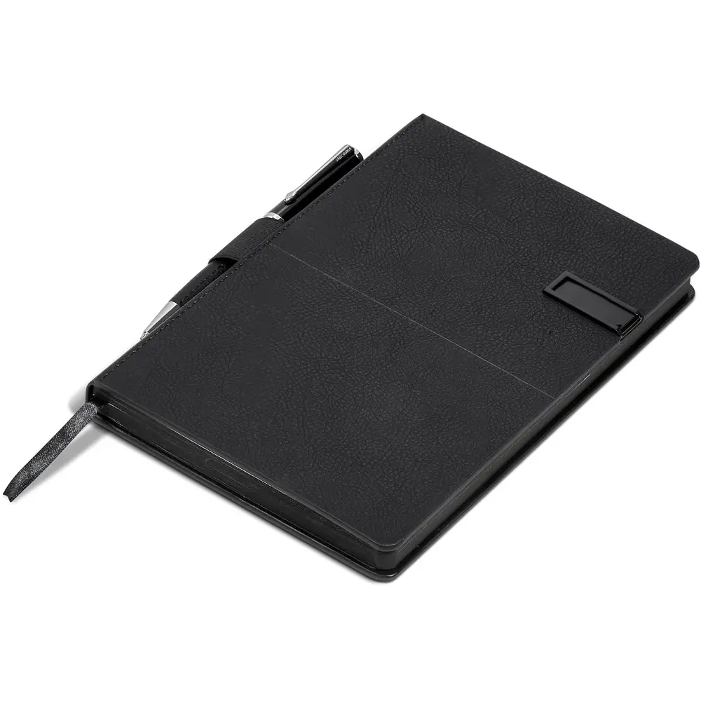 Alex Varga Corinthia Flash Drive Notebook & Pen Set