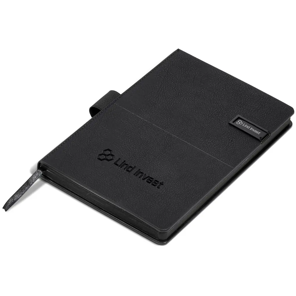 Alex Varga Corinthia Flash Drive Notebook & Pen Set