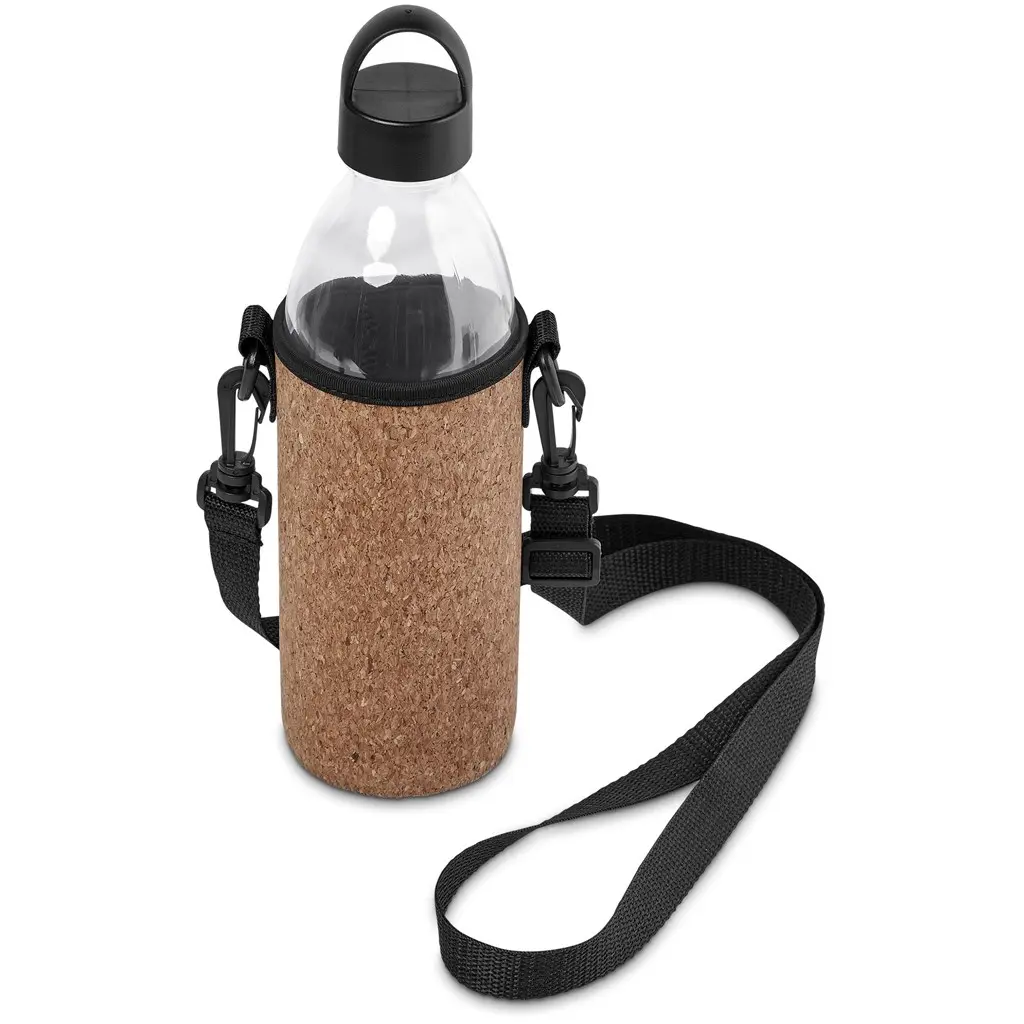 Kooshty Kork Hands-Free Glass Water Bottle