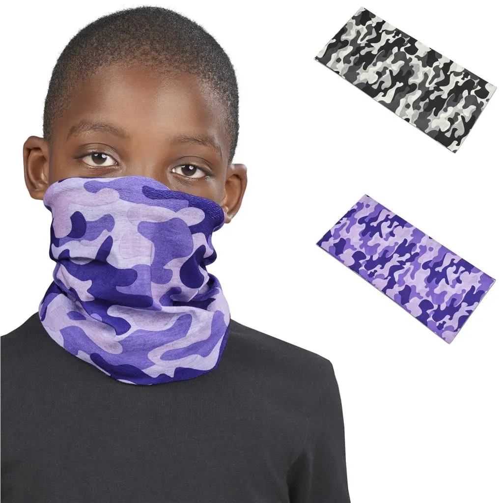 Kids Camo Flexi Tubular Bandana