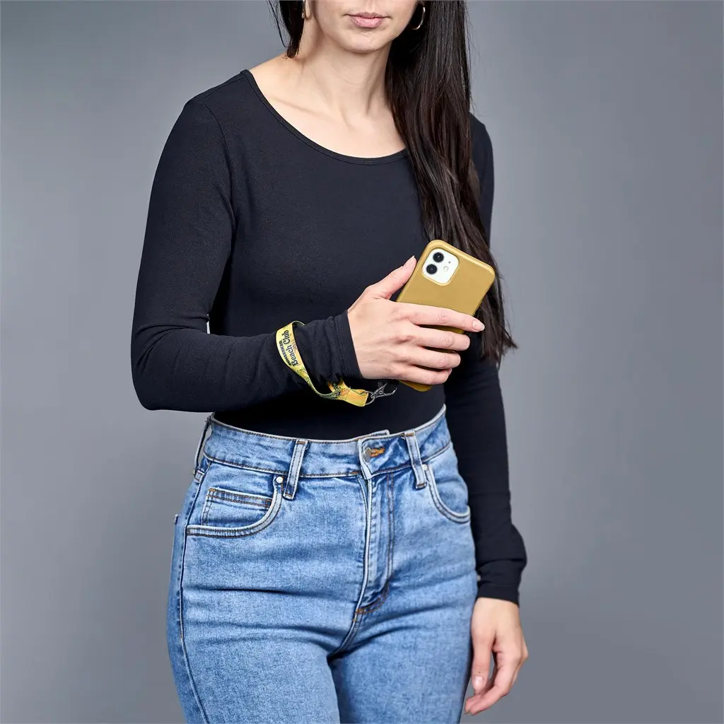 Altitude Rambler Single-Sided Sublimated Satin Wrist Phone Strap