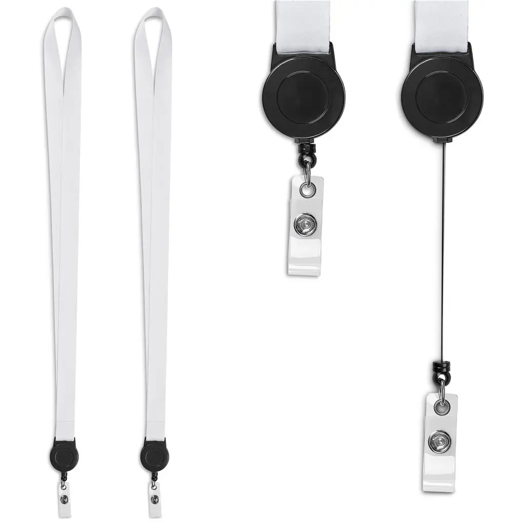 Altitude Badge Reel Single-Sided Satin Lanyard