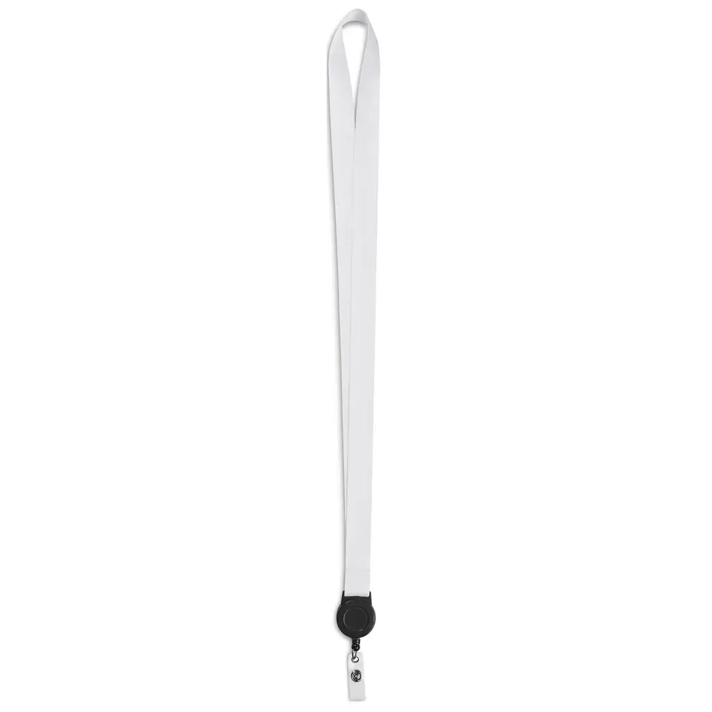 Altitude Badge Reel Double-Sided Satin Lanyard