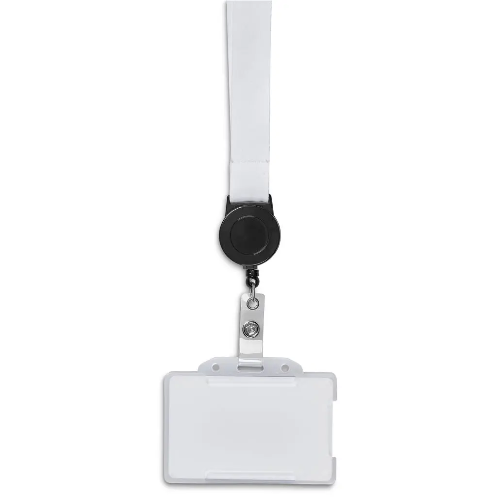Altitude Badge Reel Double-Sided Satin Lanyard
