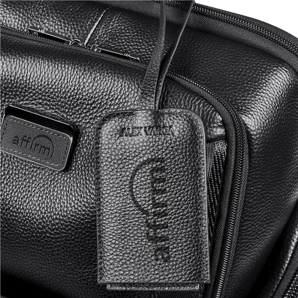 Alex Varga Portofino Leather Laptop Bag