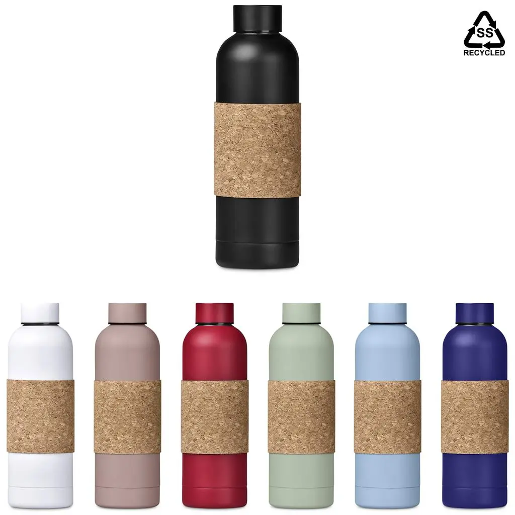 Kooshty Bermuda Kork Recycled Stainless Steel Water Bottle