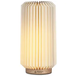 Okiyo Masumi Wood & Paper LED Lamp