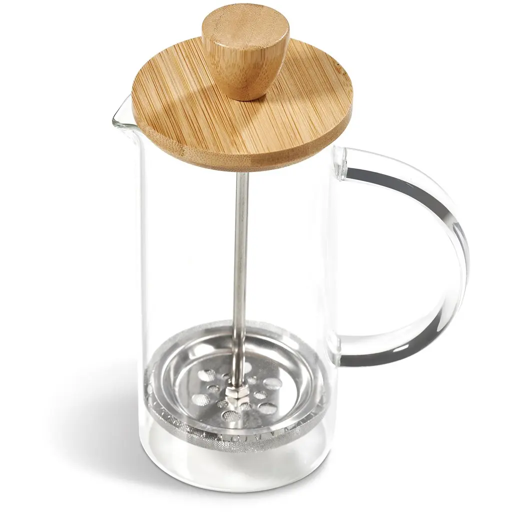 Okiyo Osu Glass & Bamboo Coffee Plunger