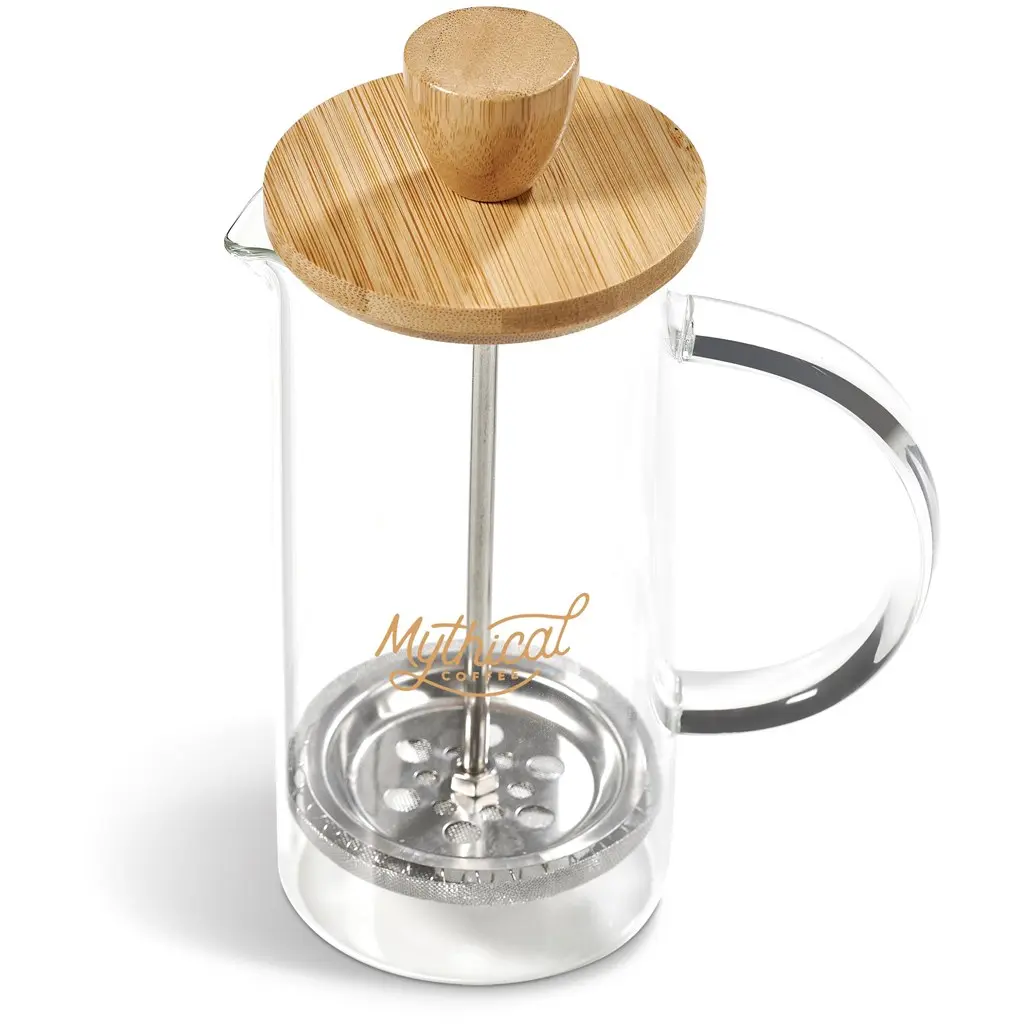 Okiyo Osu Glass & Bamboo Coffee Plunger