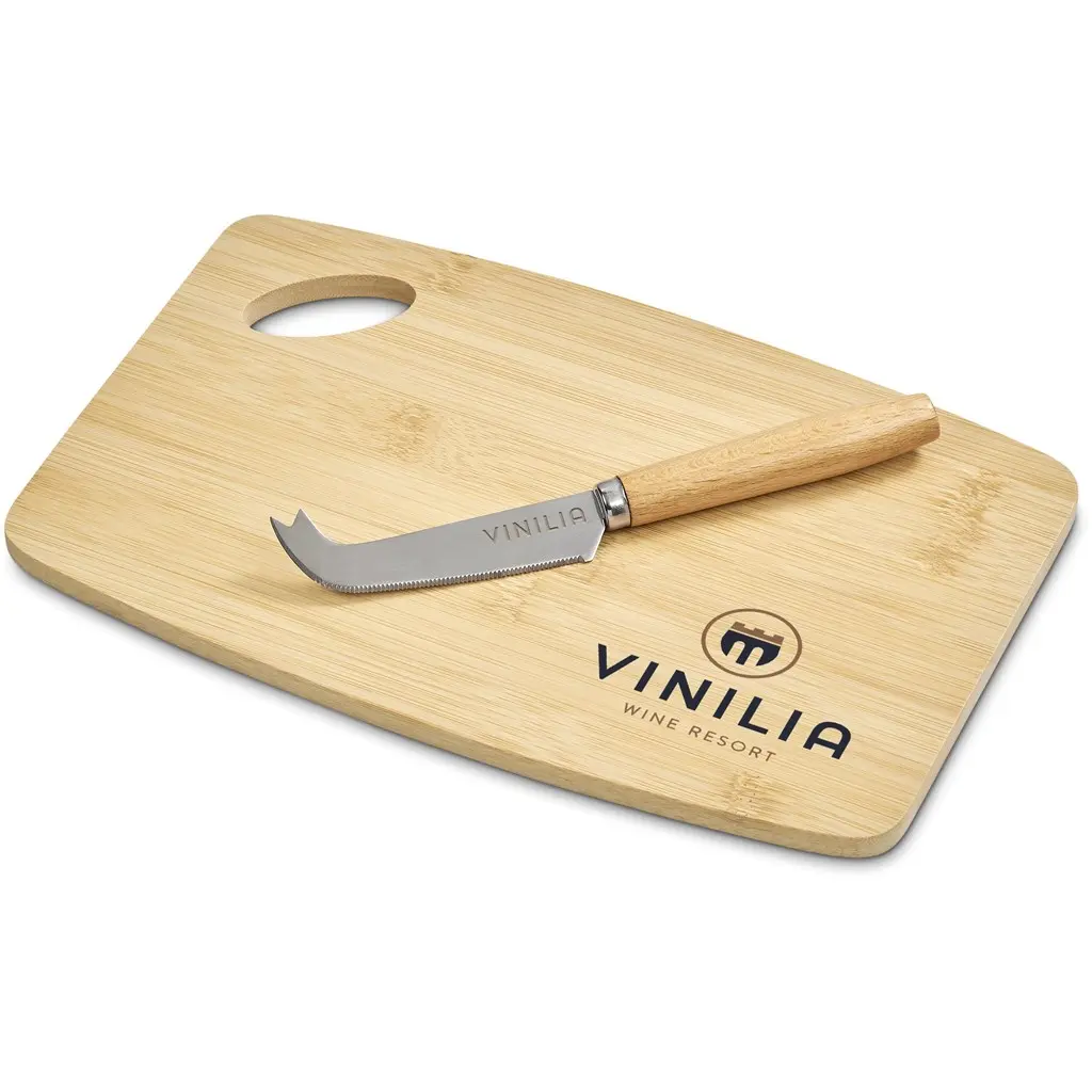Okiyo Edamu Bamboo Cheese Board Set