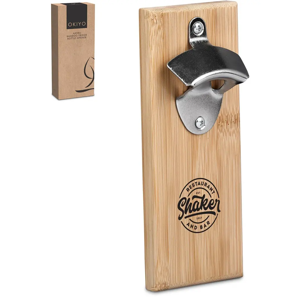 Okiyo Akeru Bamboo Fridge Bottle Opener