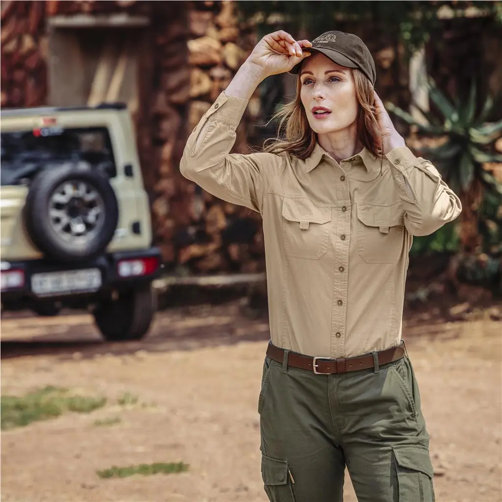 Sondela 6 Panel Oilskin Cap