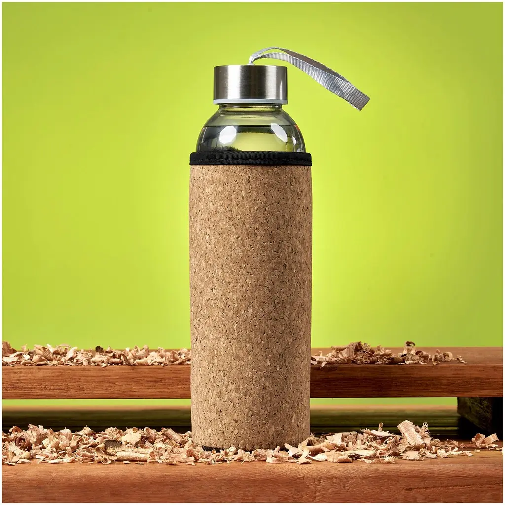 Kooshty Kork Glass Water Bottle