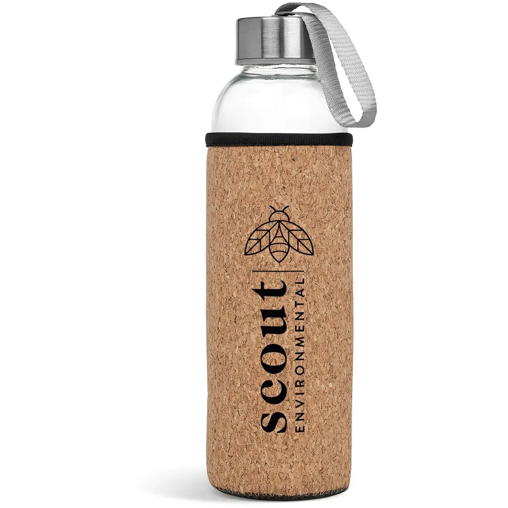 Kooshty Kork Glass Water Bottle