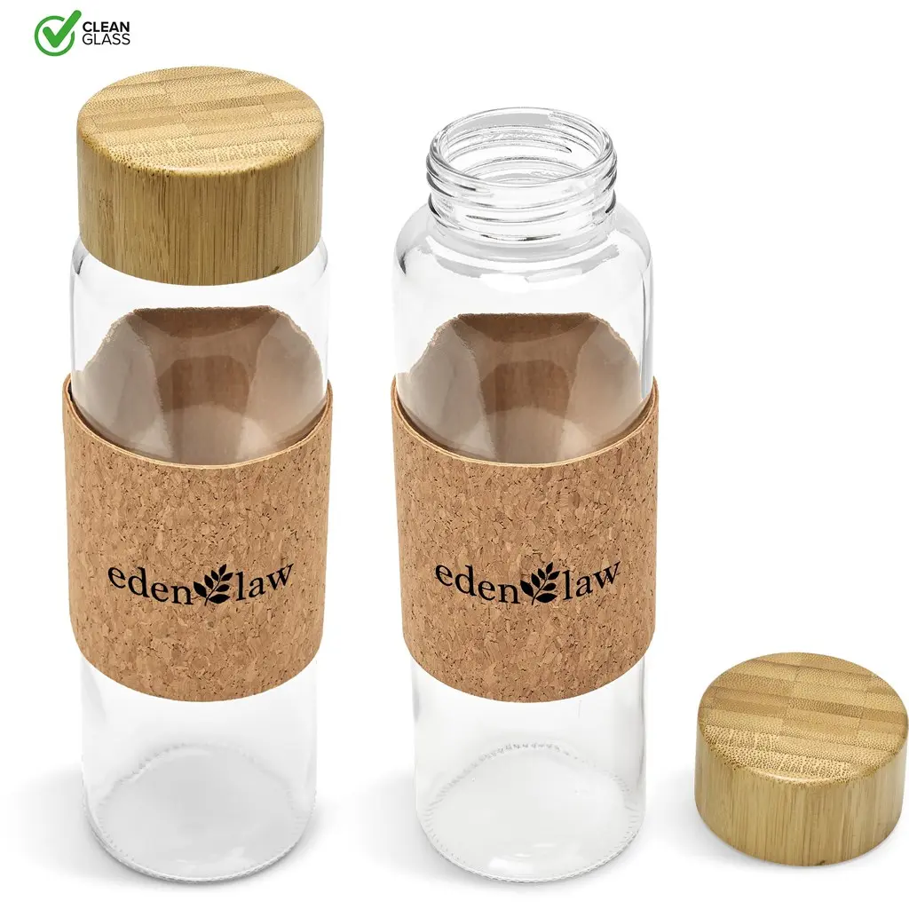 Kooshty Bamboost Glass Water Bottle